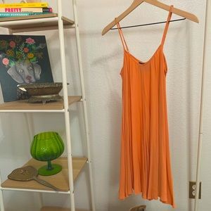 Flowy spaghetti strap dress